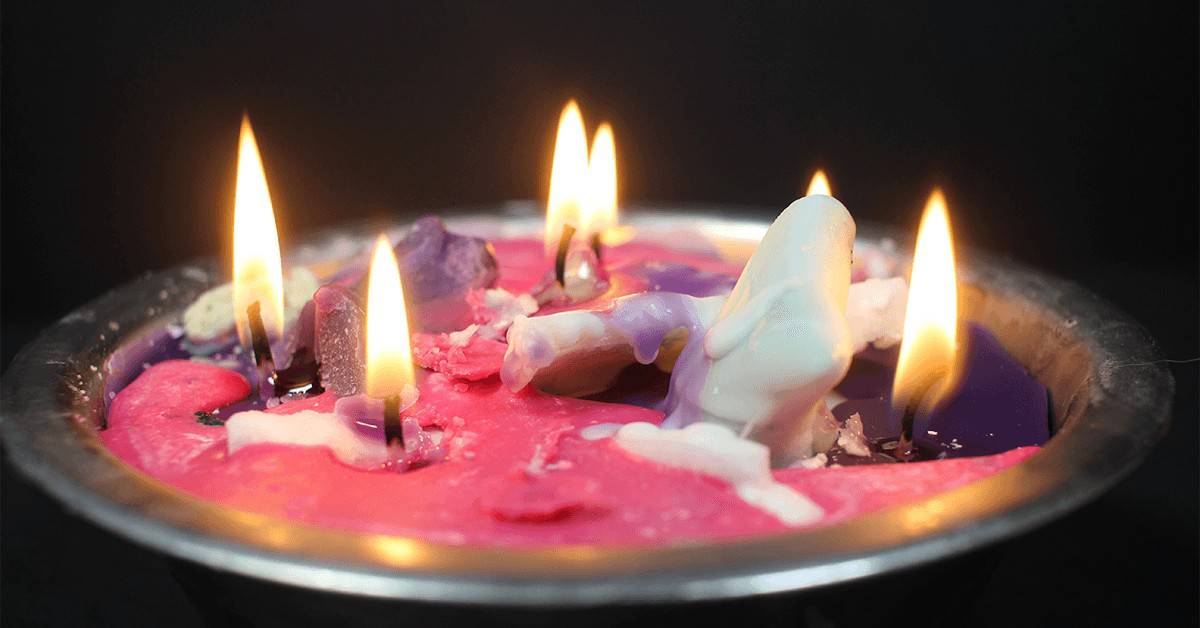 How to Recycle Candle Wax